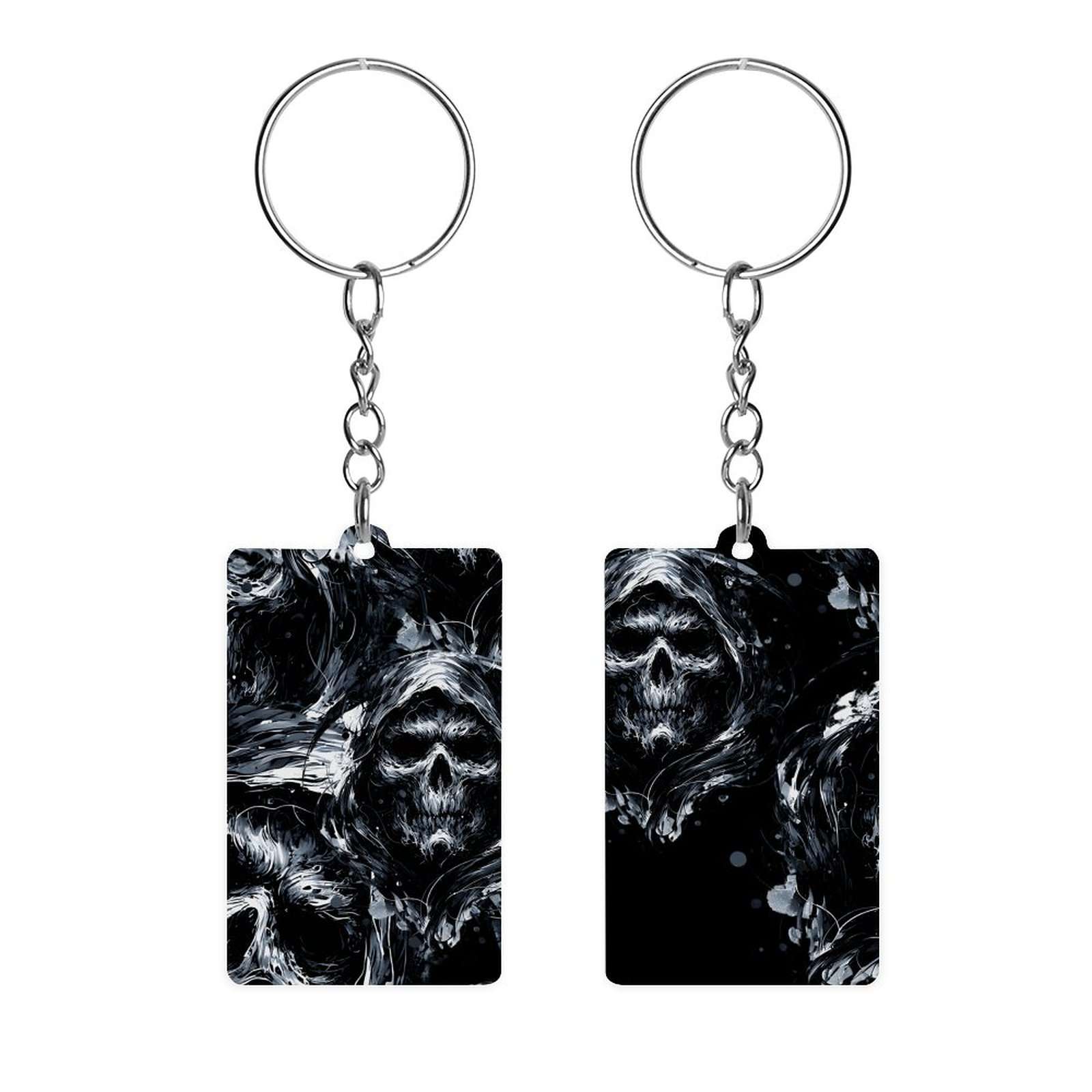 Reaper Dual Sided Print Acrylic Keychain – Amplify Merch