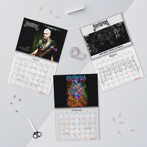 2026 Deep South Underground Metal Calendar