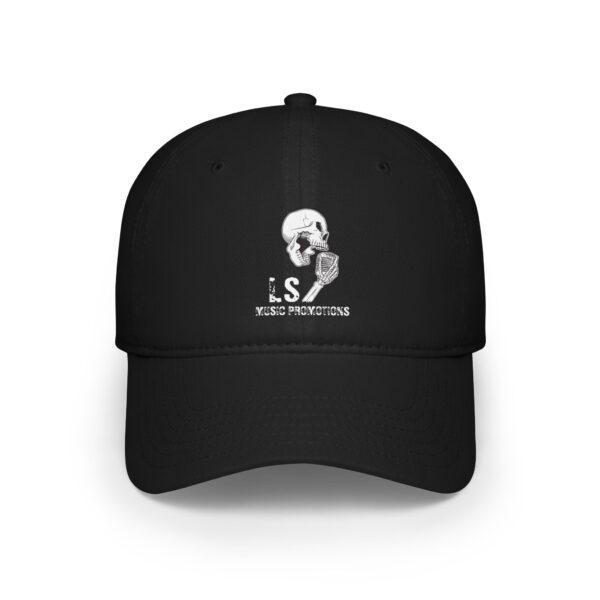 LS Music Promotions Low Profile Baseball Cap - Trendy Adjustable Hat for Music Lovers