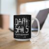 Dark Sails Entertainment 15oz Mug - Bold Black Design for Fans - Image 2