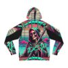 Retro Skull Unisex Hoodie - Image 2