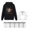 LS Music Promotions Lightweight Cotton Blend (Fleece) Womens Hoodie - Image 2