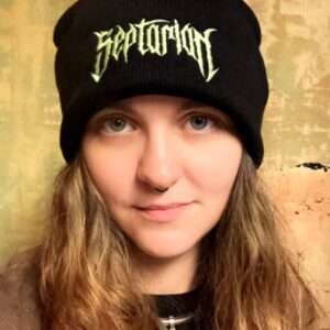 Septarian Embroidered Beanie