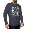 Dark Sails Cotton Men's Long Sleeve T-shirt - Image 6