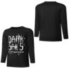 Dark Sails Cotton Men's Long Sleeve T-shirt - Image 4