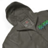 Necrofear Unisex Lightweight Zip Up Windbreaker - Image 3
