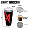 Amplify Merch 30oz Stainless Steel Car Cup - Image 2