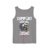 Support Local Music Unisex Garment-Dyed Tank Top - Rock Your Style - Image 2