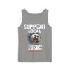 Support Local Music Unisex Garment-Dyed Tank Top - Rock Your Style - Image 4