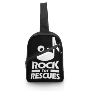 Rock for Rescues Crossbody Sling Bag