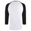 Dayglo Mourning Raglan Men's 3/4 Sleeve Shirt - Image 4