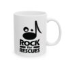 Rock for Rescues Dog Lover Ceramic Mug | 11oz & 15oz | - Image 3
