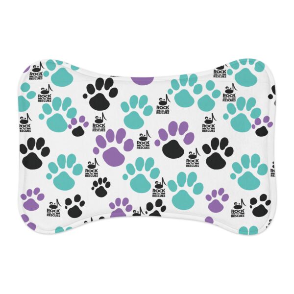 Rock for Recues Bone Shaped Feeding Mats - Dog Lover's