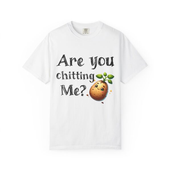 Are You Chitting Me?Unisex Garment-Dyed T-shirt
