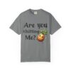 Are You Chitting Me?Unisex Garment-Dyed T-shirt - Image 29